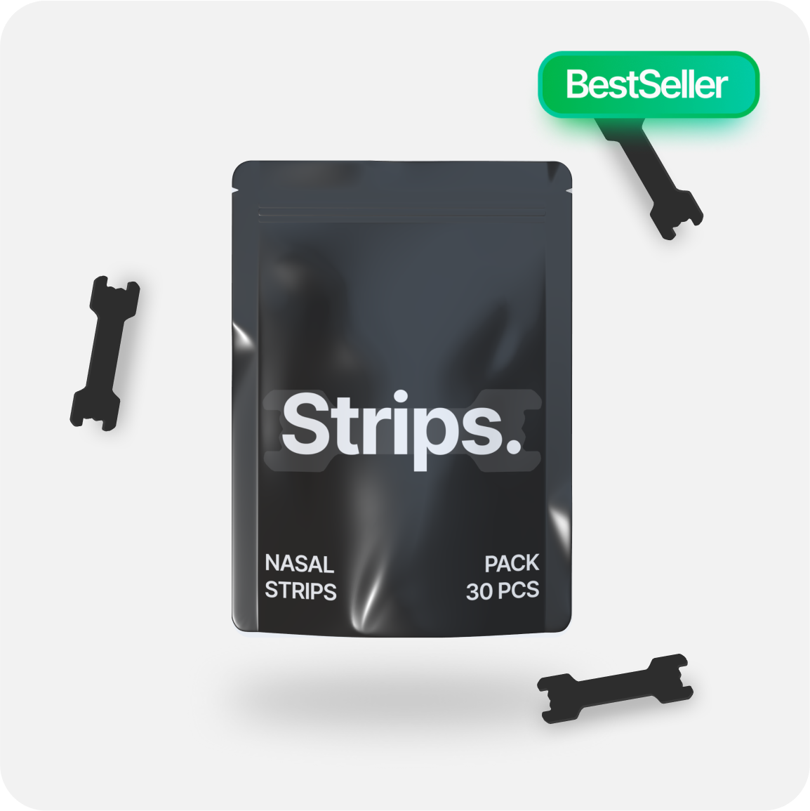 Black Nasal Strips